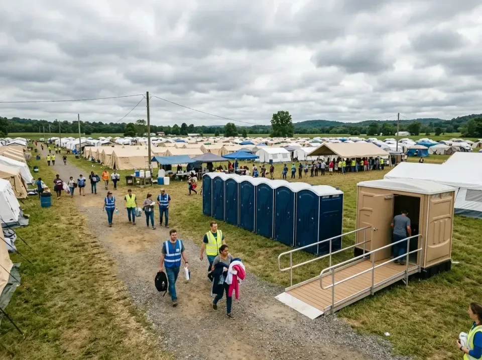 disaster-relief-camp-restrooms-010 — frequently asked questions, Dumpster & Portable Bathrooms Rental in Eagle Mountain, UT